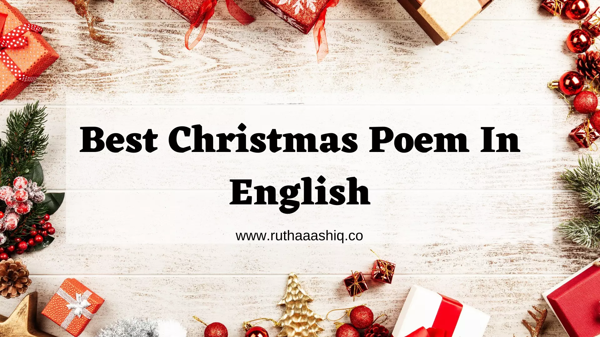 Best Christmas Poem In English